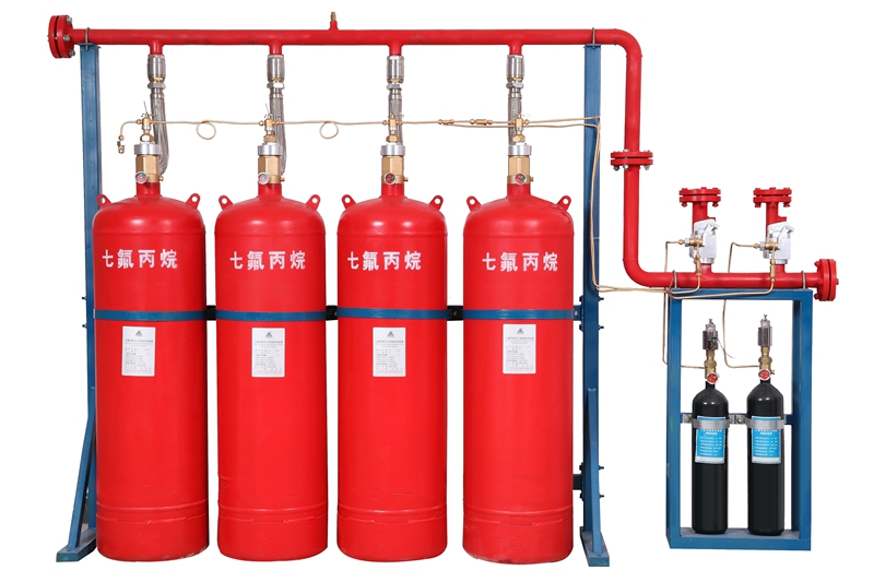 重慶管網式七氟丙烷氣體滅火系統